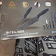 Penthouse 6 pc Black Knife Set Swiss Metaloceramika