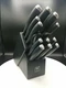 J.A. Henckels International Graphite Black Silver Cap 13pc Knife Block Set Sharp