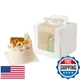 Roppolo 20x 6"x6"x5" White Cake Boxes w/Window, Handle, Boards