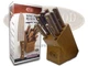 Case xx Knives 9 Piece Kitchen Knife Set Walnut Wood Block Stainless Steel 10249