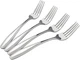 Pekky Stainless Steel Dinner Fork Set, 7.8-INCH, Set of 12 Silver 