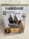 Farberware 16 Pc Stainless Steel Cutlery Set W/ Built In Sharpener (Damaged Box)