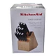KitchenAid Classic Japanese Steel 12 piece Knife Block Set & Built in Sharpener