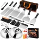 25Pcs Griddle Accessories Kit for Blackstone, Joyfair Stainless Steel Flat Top G