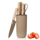 Knife Set, Wiztoynia 6-Piece Coffee Kitchen Knife Set for Home, Anti-Rust Non...
