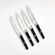Cangshan Everest 4 Piece Steak Knife Set - Black - 50% OFF SALE!