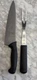 Mercer Carving Knife M22610 And Fork M23600 Set Millennia Black