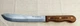 Vintage Ekco Forge USA Butcher Knife G7597 8 inch USA   13 1/2 inch overall