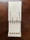 CUTCO Knife Holder #1742 White Beige Plastic 5 Slots Drawer or Wall Mount