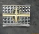 1960 60 OEM  Lincoln Premiere Gas Tank Fuel Door Trim Lid COLB 6540334-A
