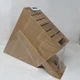 Shun Cutlery 8-Slot Kickstand Knife Block Blonde Beechwood Chef Kitchen Holder