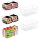 Orgneas Freezer Organizer Bins, Freezer Baskets for Chest Freezer and Upright Fr