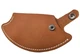 Genuine Leather Ulu Knife Quality Sheath Light Color - For Inupiat Knife