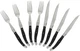 Laguiole 8-Piece Stainless Steel Forks & Steak Knife Set &mdash; 4 Steak Knives & 4...