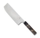 Spyderco Knives Itamae Nakiri Kitchen Knife Cleaver Burl Black G-10 K17GPBNBK