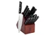 J.a. Henckels Stainless Steel 14-Pc. Self-Sharpening Knife Block Set Walnut NWB