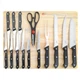 Gibson Home Wildcraft Kitchen in a Box 15 Piece Cutlery Set W/Cutting Board, ...
