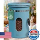 Veken Coffee Canister with Window, Easter Gifts Airtight Stainless Steel Contain