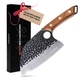 Matsato Cleaver Knife &ndash; Japanese Steel Cooking Butcher Knife for Meat  Vegeta...