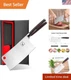 Cleaver Knife 7 Inch Meat Cleaver - Japan High Carbon Stainless Steel Butcher...