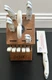 Cutco Knife Set 11 Piece Pearl White With Block 1759,1764,1729,1728,1768,1724,77