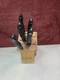 Cutco Gourmet 5 Knife Set w/Block: 1728, 1735, 1737, 1766 ,1761