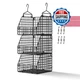 PUPPYCUTE Larger & Deeper Hanging Storage Basket, Closet Organizers and Storage,