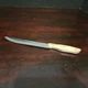 ROYAL SABER No. 5123 Large Chef Knife 8" Full Shank Stainless Wood Handle Japan