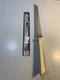 Quikut Quikkle 9 3/4" Double Sided Knife Stainless Serrated Carver Slice