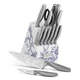 Cuisinart 15pc Stainless Steel Hollow Handle Cutlery Block Set C77SS-15PKCA