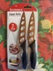 Bridgeland Copper 2 Pack Knife Set 9" Stainless Steel Nonstick Ergonomic Handle