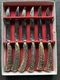 Vintage Anton Wingen Jr 1940s Othello Antler Handle Steak Knives Set of 6 Vintage Anton Wingen Jr 1940s Othello Antler Handle Steak Knives Set of 6