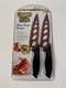2 Pack  10" Tekno Copper Kitchen Knife Stays Sharp Forever, Effortless cuts NEW