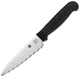Spyderco Paring Knife Spyderedge K05SBK 4.5" MBS26 Stainless Black