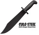 Cold Steel Bowie Knife Black Bear 1055 carbon Steel Blade With Belt Sheath