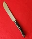 CUTCO 1722 Butcher Carver Knife Brown Orange Marbled Swirl Made In USA Vintage