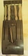 [5] CUTCO KNIFE SET  w/holder caddy  20  21  22  23  28
