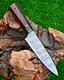 Custom Hand Made Forged Damascus Steel Kitchen Chef Knife  2840