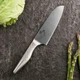 Kai Seki Magoroku Shoso Santoku Knife 145mm AB5162 All Stainless Steel Japan