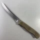 Chicago Cutlery 103S Stainless Steak Knife 4" Blade Full Tang Wood Handle 8 3/8"