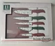 Winterberry 11-Piece Stick-Resistant Cutlery Set Cutting Board Pfaltzgraff