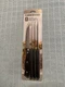 NEW - Farberware 4.5 inch Triple Rivet Steak Knife Set, 4-Piece (Black)