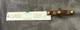 CUTCO 1722 8" Blade Butcher Knife Classic Brown Swirl Handle CLEAN Factory