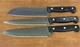 J.A. Henckels Eversharp Pro Knife Set Santoku Serrated 31353-200 31352 31358-180