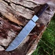 Hand Forged Damascus Steel Blade Kitchen Chef Knife Wood Handle