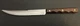 Case XX M-282-5" Utility Knife Serrated Blade Wood Handle Miracl-edge USA