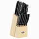 Oster Collister 15 Piece Stainless Steel Cutlery Set In Black With Soft Grip Ha