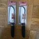 (2) GoodCook Touch Santoku Knife Ceramic Blade 5" Comfort Handle w/Sheath