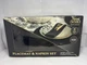 NEW Thyme & Table 8-Piece Set, 4 Napkins & 4 Round Placemats, Black & Gold