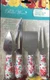 NEW PIONEER WOMAN Cheerful Rose 4 Pc. Cheese  Set  Charcuterie Kitchen